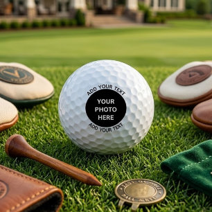 Bild Foto & Text hochladen – Anpassen Golfball
