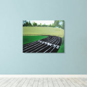 Bild für Track und Field Sport Leinwanddruck (Insitu (Holzboden))