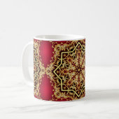 Bild Hintergrund mit Perle und Gold( Kaffeetasse (Vorderseite Links)