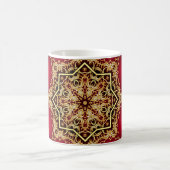 Bild Hintergrund mit Perle und Gold( Kaffeetasse (Mittel)