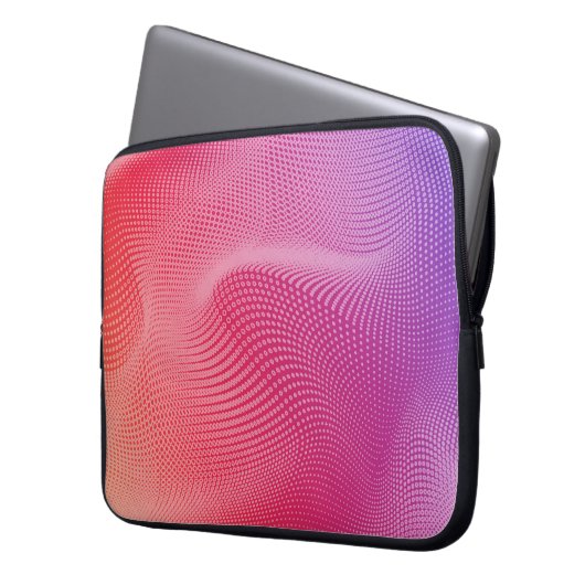 Bild Hintergrund Social Media Gradient, Co Laptopschutzhülle (Vorderseite Links)