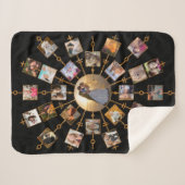 Bild-hübsches schwarzes Gold der Sherpadecke (Vorderseite (Horizontal))