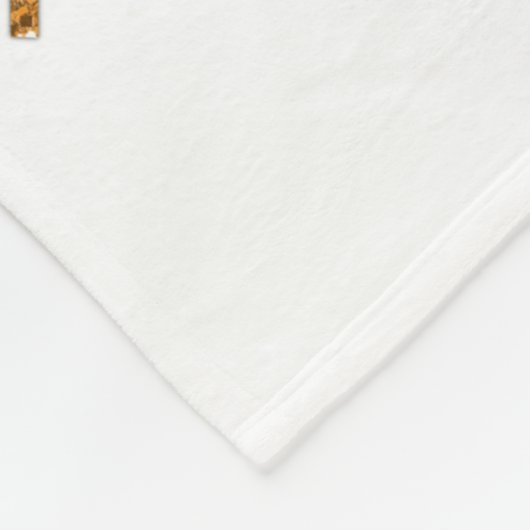 Bild-hübsches weißes Gold der Fleecedecke (Ecke)