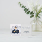 Bild im Haus | Visitenkarte für den Sicherheitswäc (Stehend Vorderseite)