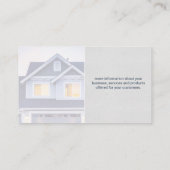 Bild im Haus | Visitenkarte für den Sicherheitswäc (Rückseite)