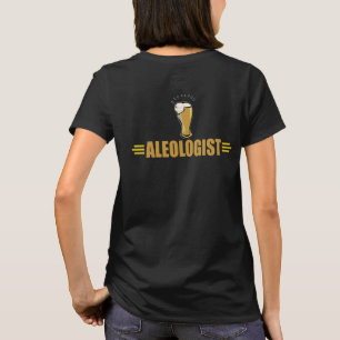 Bild ist auf der Rückseite - Lustiges Bier T-Shirt