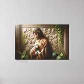 Bild Jesus & Lamb Canvas drucken 13 Leinwanddruck (Vorderseite)