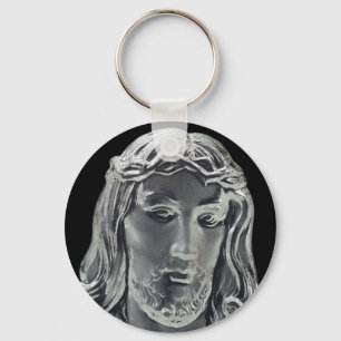 Bild Jesuss B&W Schlüsselanhänger