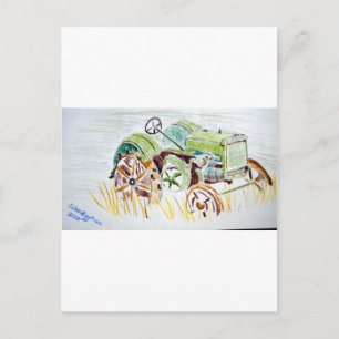 Bild, Landwirtschaft, Land Postkarte