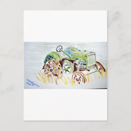 Bild, Landwirtschaft, Land Postkarte (Vorderseite)