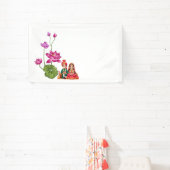 Bild Lotus, Braut und Bräutigam Banner (InSitu)