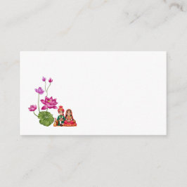 Bild Lotus, Braut und Bräutigam Begleitkarte