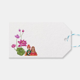 Bild Lotus, Braut und Bräutigam Geschenkanhänger