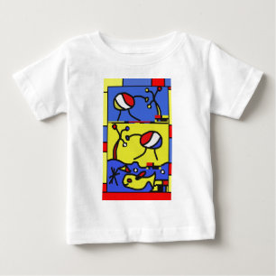 Bild mit der modernen Fischkunst Baby T-shirt