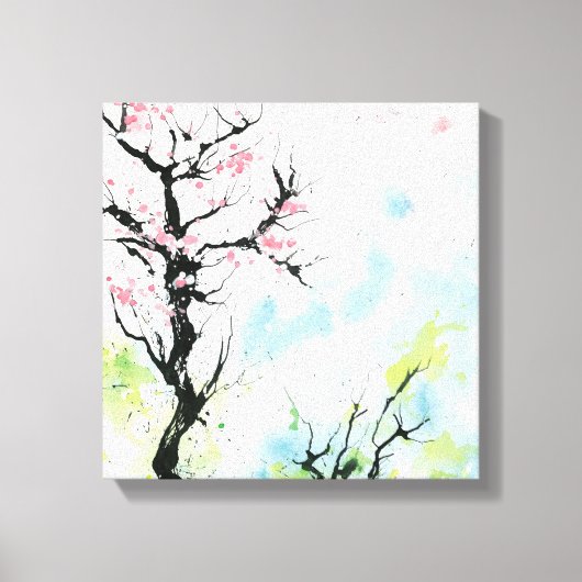 Bild mit Frühling Leinwanddruck (Vorderseite)