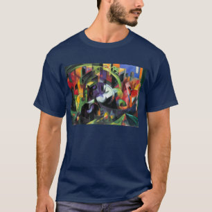 Bild mit Rindern von Franz Marc, Vintage Art T-Shirt