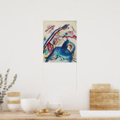 Bild mit weißer Grenze | Kandinsky Poster (Küche)