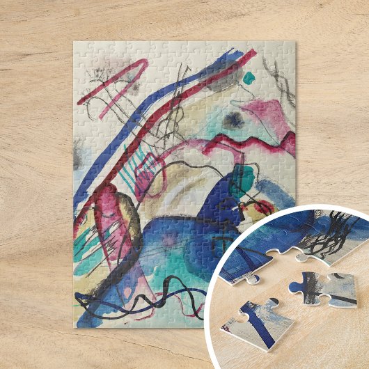Bild mit weißer Grenze | Kandinsky Puzzle