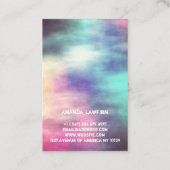 Bild - modernes Logo Visitenkarte (Rückseite)