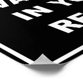 Bild nicht verfügbar Witziges Poster (Ecke)