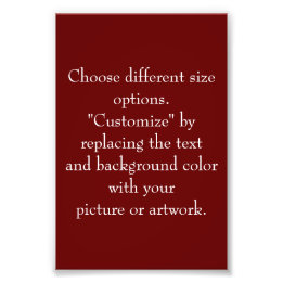 Bild oder Kunstwerk hinzufügen, erstellen Sie es a Fotodruck