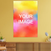 Bild oder Logo eines benutzerdefinierten Fotos, gr Leinwanddruck (Insitu (Wohnzimmer))
