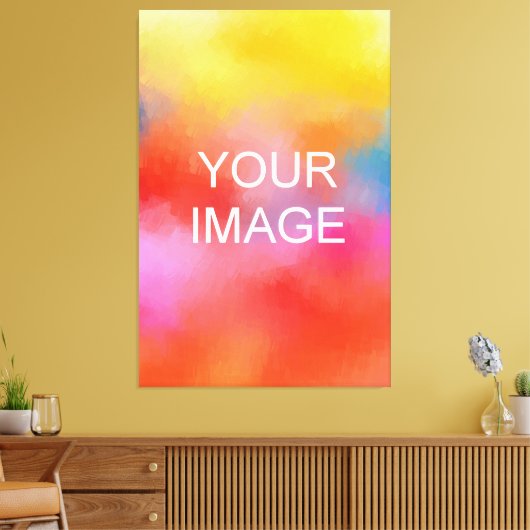 Bild oder Logo eines benutzerdefinierten Fotos, gr Leinwanddruck (Insitu (Wohnzimmer))