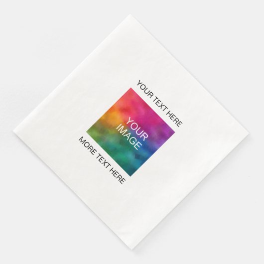 Bild- oder Logo-Foto hier hochladen Serviette (Ecke)
