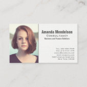 Bild oder Logo Visitenkarte (Vorderseite)