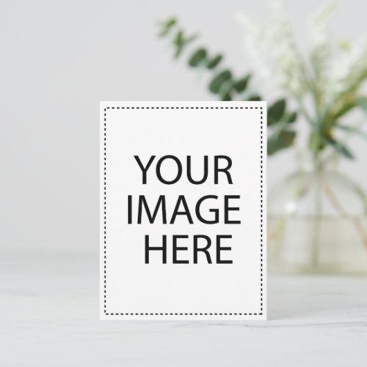 Bild oder Text hier Postkarte (Stehend Vorderseite)