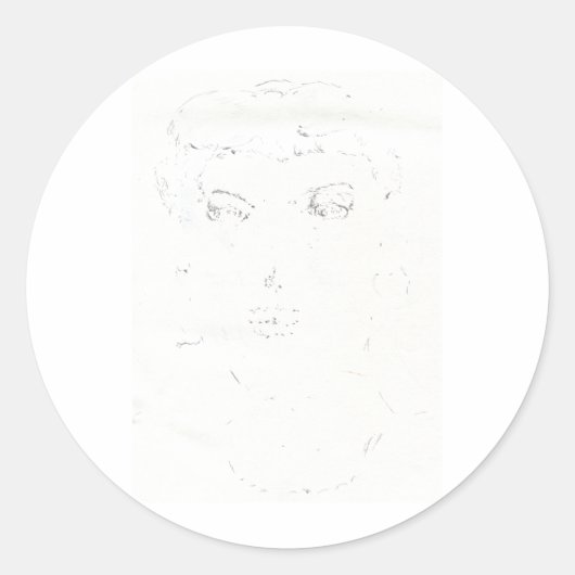 Bild perfekt runder aufkleber (Vorderseite)