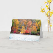 Bild-perfektes Fischen Karte (Gelbe Blume)