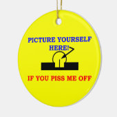 BILD SELBST KERAMIK ORNAMENT (Links)