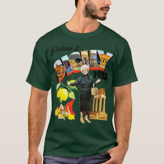 Bild Sicilien 1922 Postkarte T-Shirt