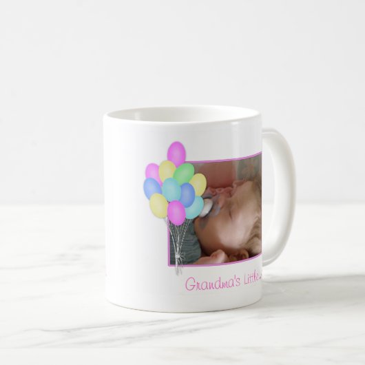 Bild-Tasse: Das Engelchen der Großmutter Kaffeetasse (VorderseiteRechts)