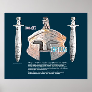 Bild/Text der Iliad Poster