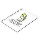 Bild und Dekorator für Notebook Notizblock (Linke Seite)