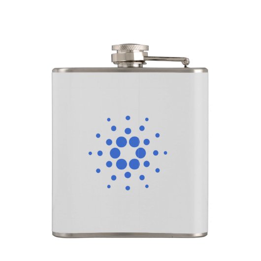 Bild- und Logo-Flasche von Cardano Torn Flachmann (Rückseite)