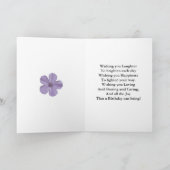 Bild und Name hinzufügen, Geburtstagskarte Karte (Innenseite)