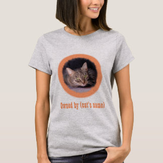 Bild und Name Ihrer Katze auf diesem T-Shirt