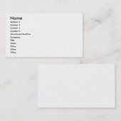 Bild und Text hier Visitenkarte (Vorne/Hinten)