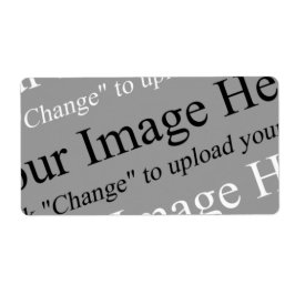 Bild- und Textbenutzerdefiniertes Versandzeichen