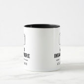 Bild- und Textdesign Tasse (Zentrum)