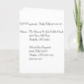 Bild, Vermutung, die 80 dreht! Einladung (Rückseite)