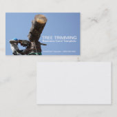 Bild verringernde ein Baum-Trimmer Visitenkarte (Vorne/Hinten)