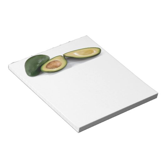 Bild von Avocados Notizblock (angewinkelt)