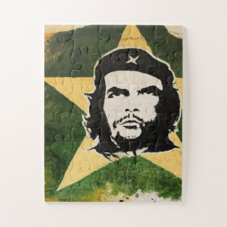 Bild von Che Guevara an einer Wand Puzzle