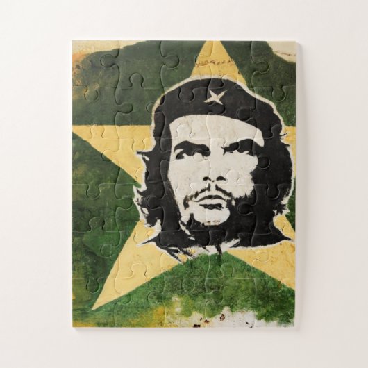 Bild von Che Guevara an einer Wand Puzzle (Vertikal)