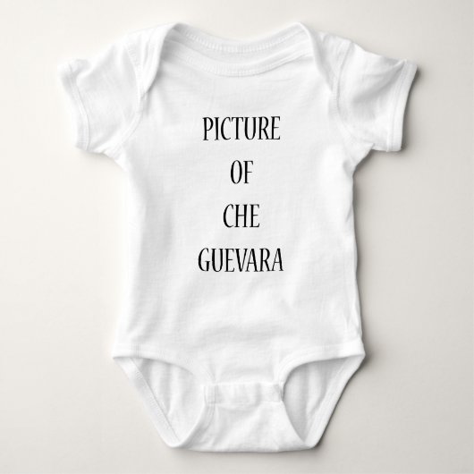 Bild von Che Guevara Baby Strampler (Vorderseite)