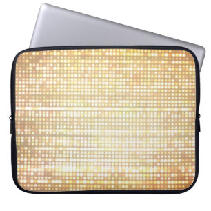 Bild von defokussierten Stadionleuchten. Laptopschutzhülle